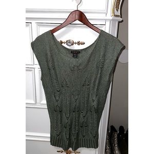 True Vintage, Sage Green Sweater, from Need Supply Boutique, Size Medium